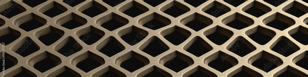 A geometric pattern by the golden ratio, showcasing harmonious shapes in 3D A geometric pattern by the golden ratio, showcasing harmonious shapes in 3D