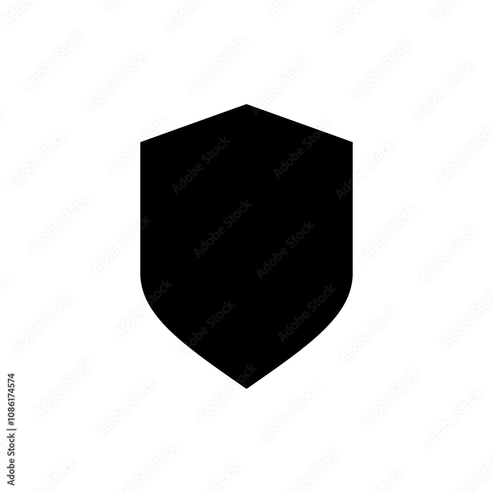 Shield icon vector. Protection icon. Security sign and symbol Shield icon vector. Protection icon. Security sign and symbol