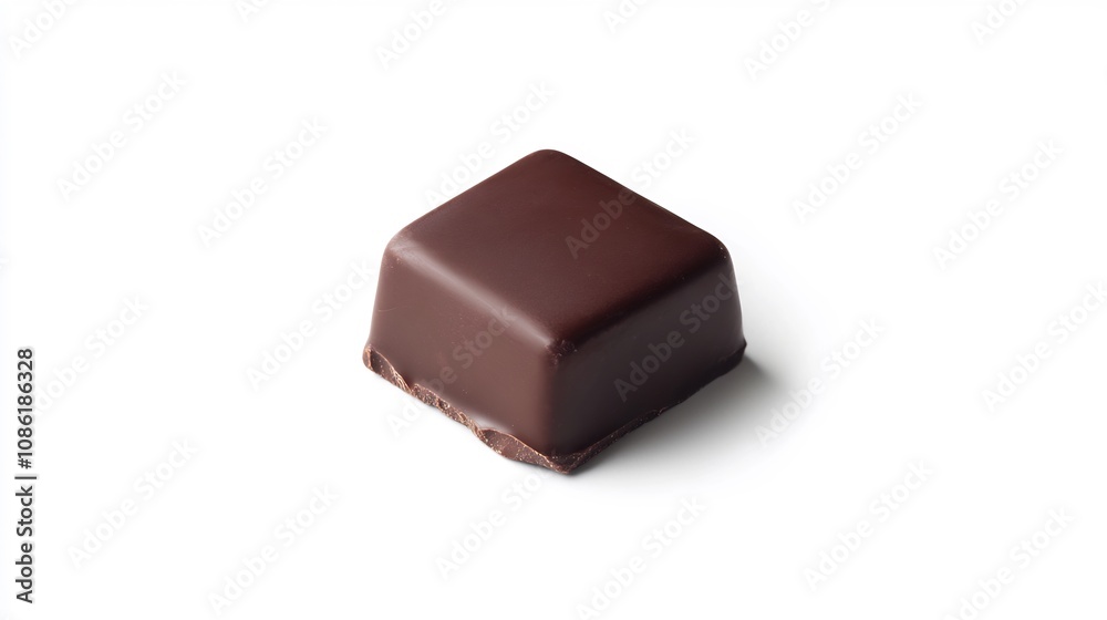 A Single Square of Dark Chocolate A Single Square of Dark Chocolate