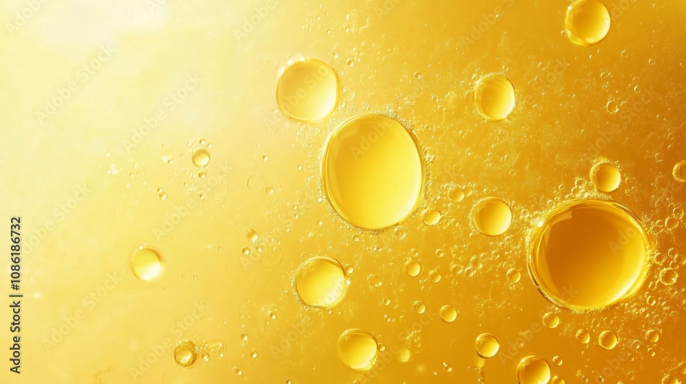 Weightless oil orbs infused with collagen, harmonizing with a tranquil pastel setting for a premium skincare concept. Weightless oil orbs infused with collagen, harmonizing with a tranquil pastel setting for a premium skincare concept.