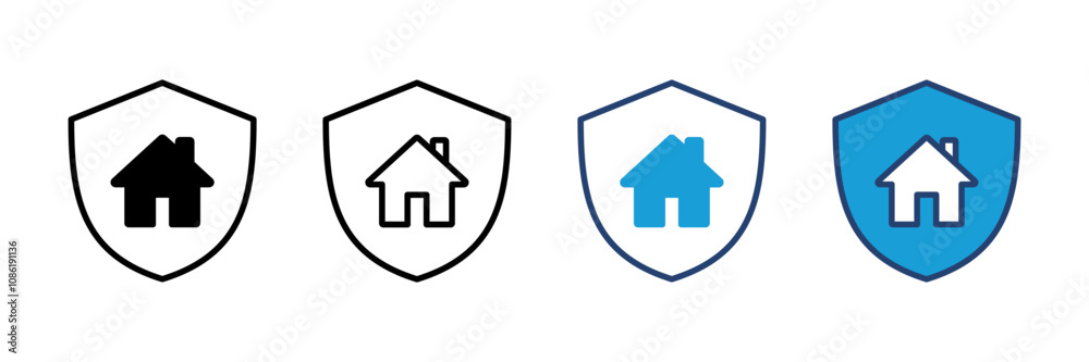 home insurance icon vector. home protection icon home insurance icon vector. home protection icon