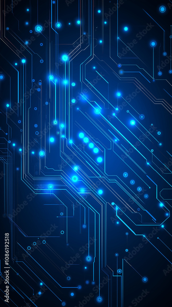 Fototapeta premium circuit board background