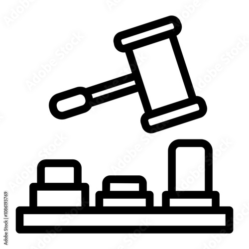 whack Line Icon