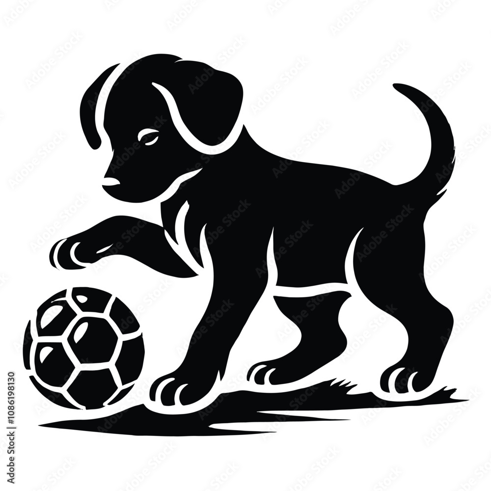 Obraz premium Puppy Playtime