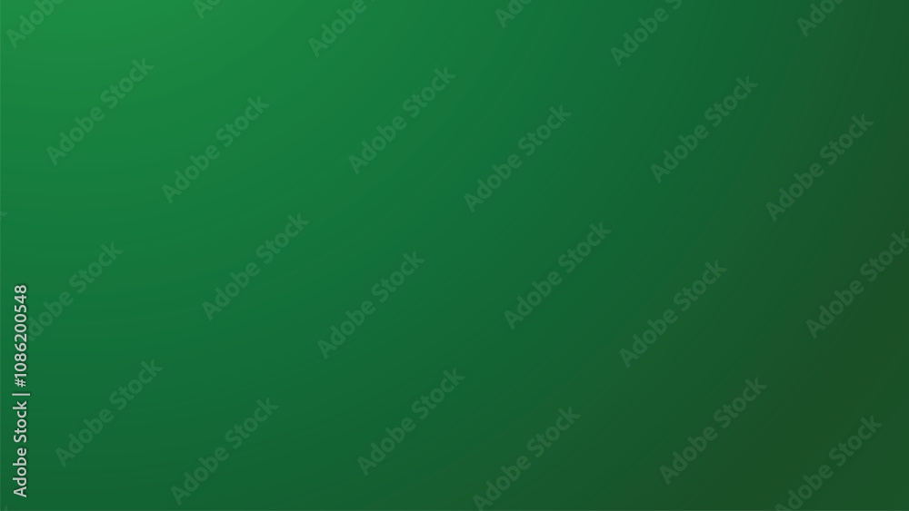 Abstract smooth dark green gradient background with space for your text and studio backdrop vector image Abstract smooth dark green gradient background with space for your text and studio backdrop vector image
