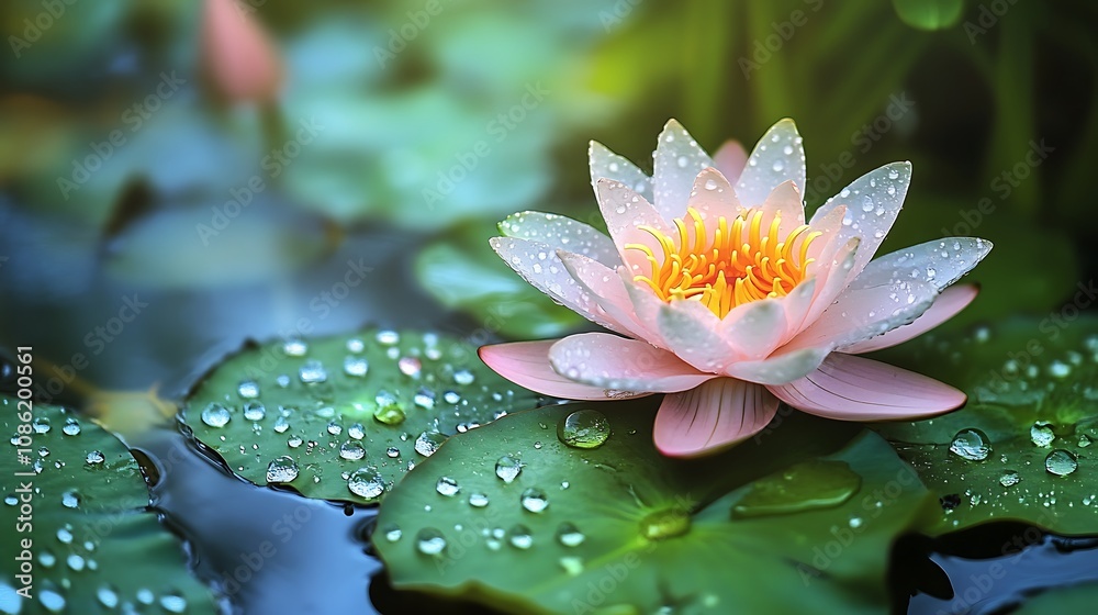 Water Lily Flower Bloom Water Lily Flower Bloom