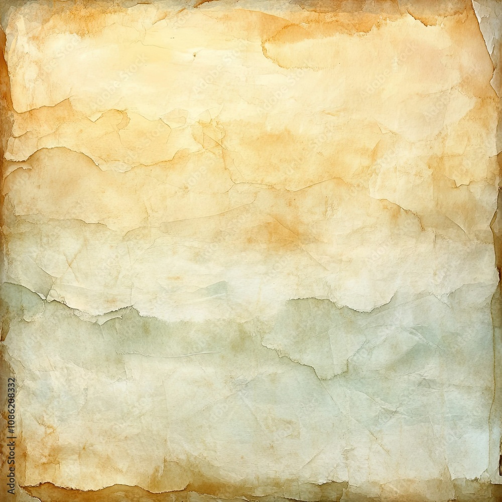 Aged, textured, brown paper background. Aged, textured, brown paper background.