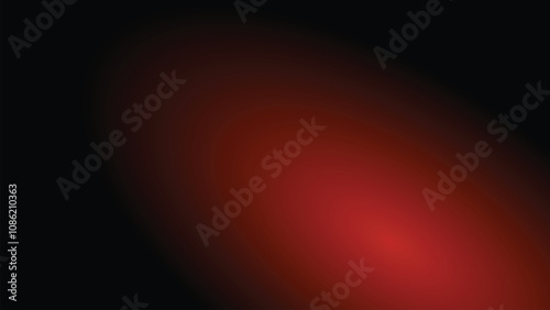Abstract smooth dark red gradient background with space for your text and studio backdrop vector image