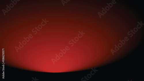 Abstract smooth dark red gradient background with space for your text and studio backdrop vector image