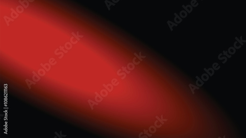 Abstract smooth dark red gradient background with space for your text and studio backdrop vector image