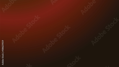 Abstract smooth dark red gradient background with space for your text and studio backdrop vector image
