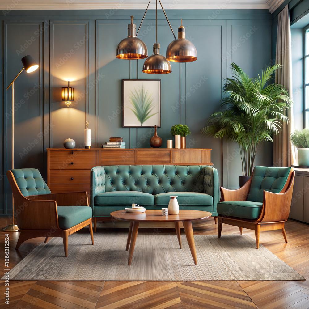 Obraz premium Mid century modern or Victorian