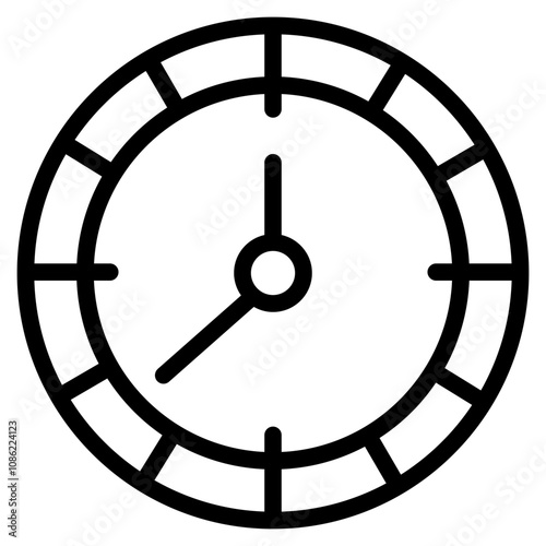 Clock face icon