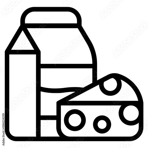 Dairy product icon