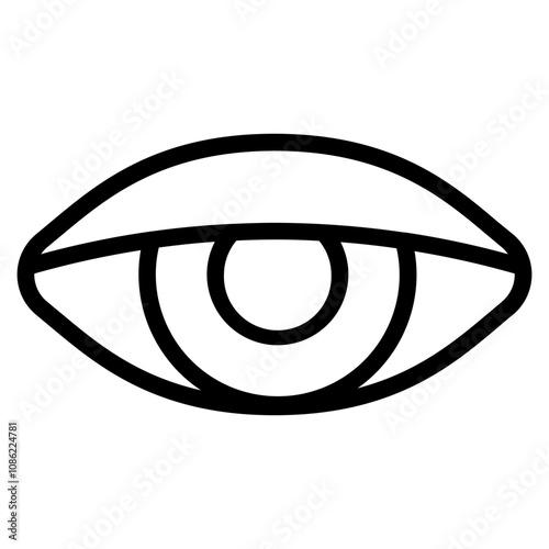 Eye tired icon