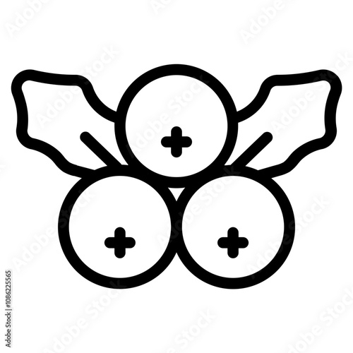 Holly berry icon