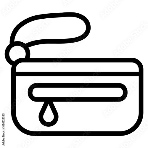 Wristlet bag icon