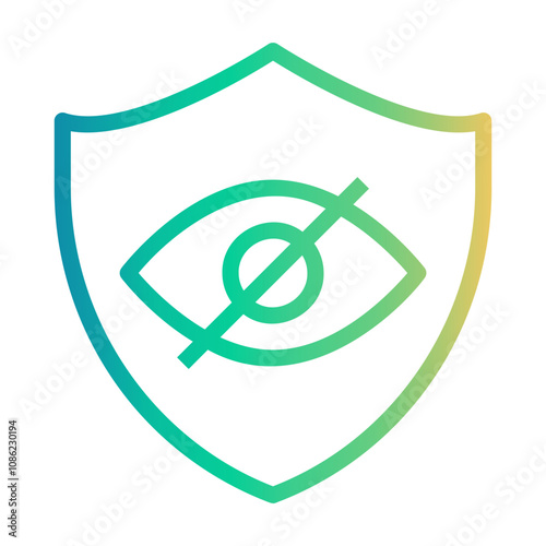 private Line Gradient Icon