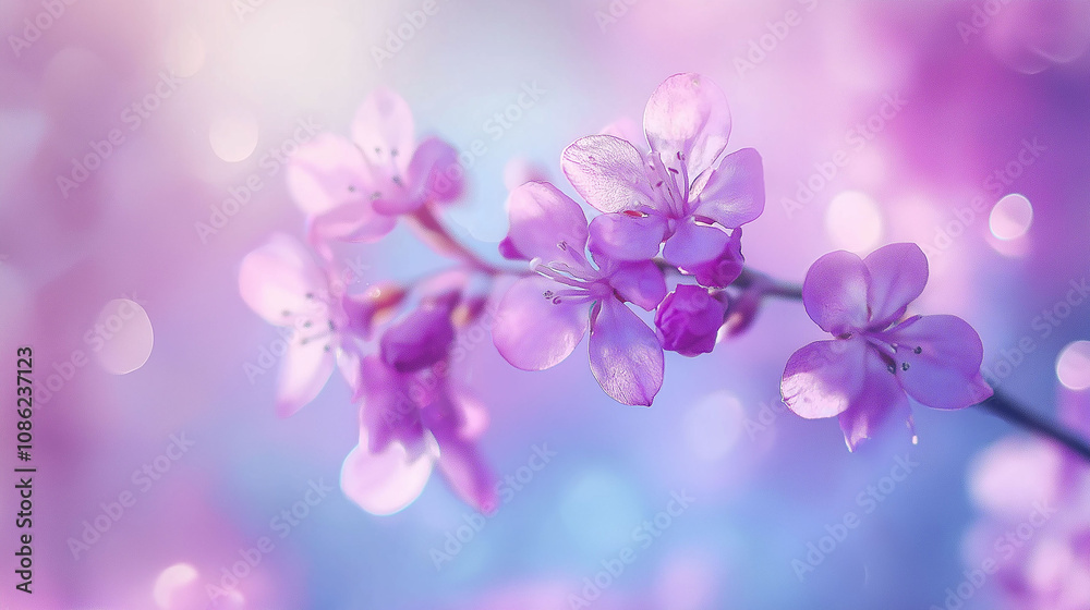 Close up of jacaranda flowers