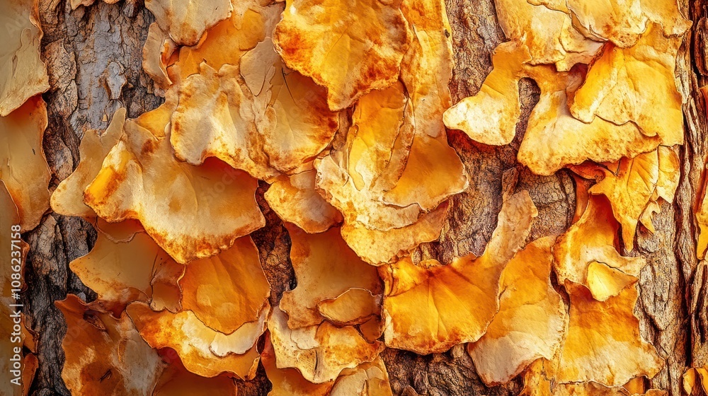 Abstract Tree Bark Texture in Autumn Abstract Tree Bark Texture in Autumn