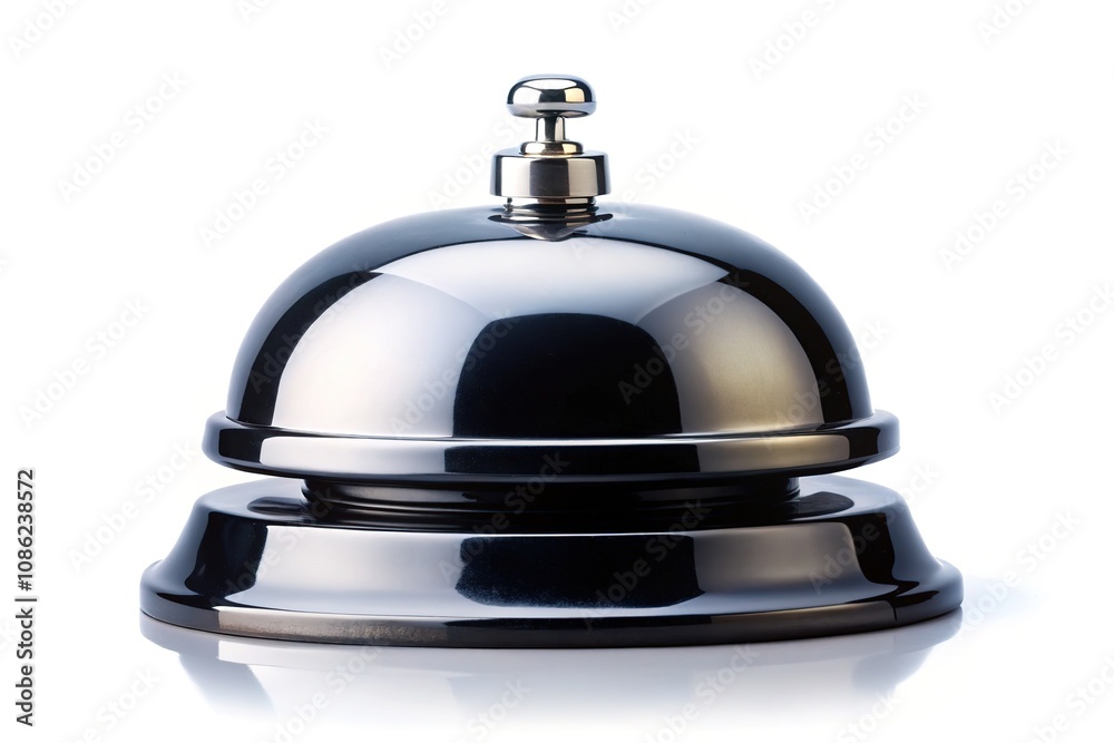 Hotel Counter Silhouette, Service Bell, Hospitality Hotel Counter Silhouette, Service Bell, Hospitality