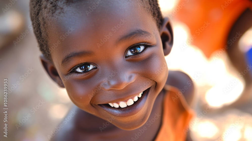 Radiant Child's Joyful Smile Radiant Child's Joyful Smile