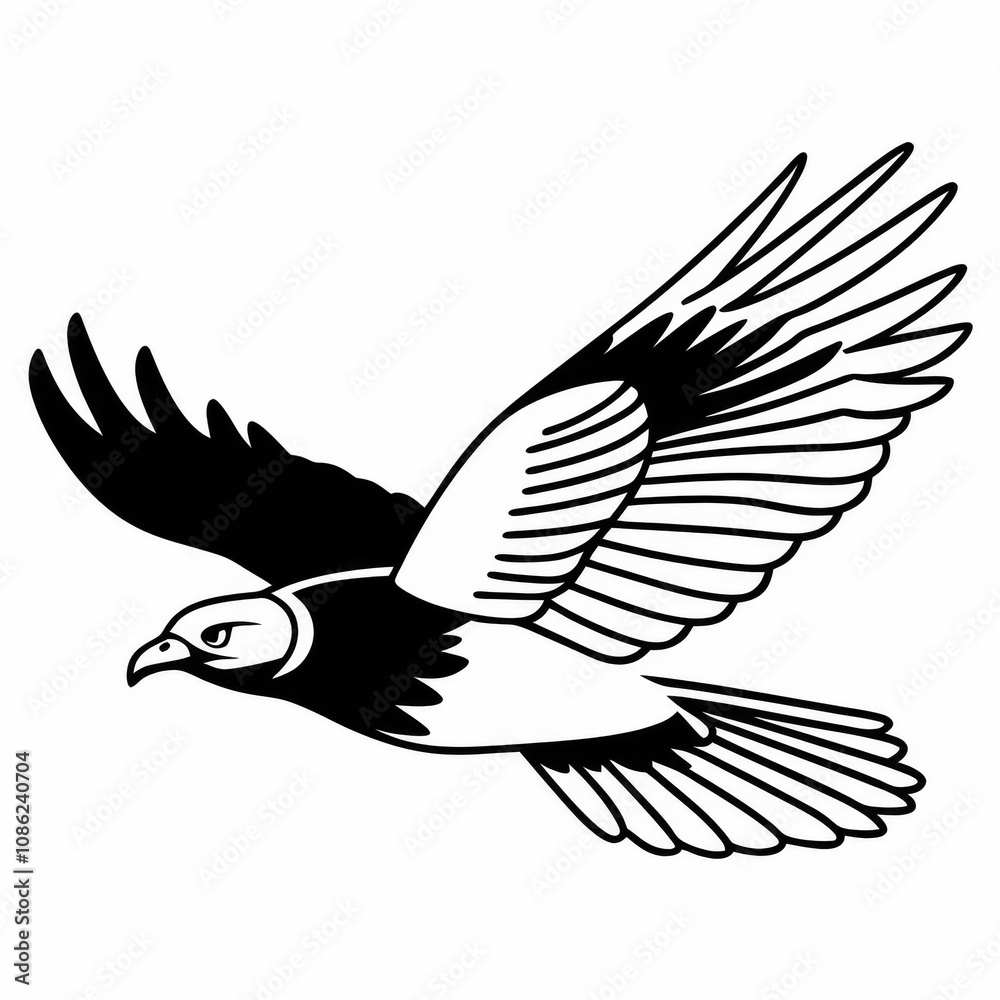 Obraz premium eagle vector illustration