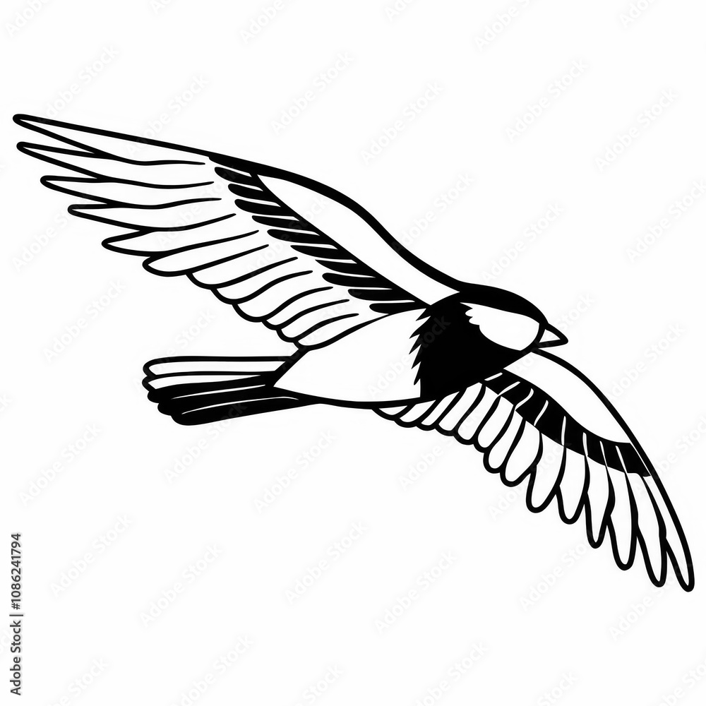 Naklejka premium eagle vector illustration