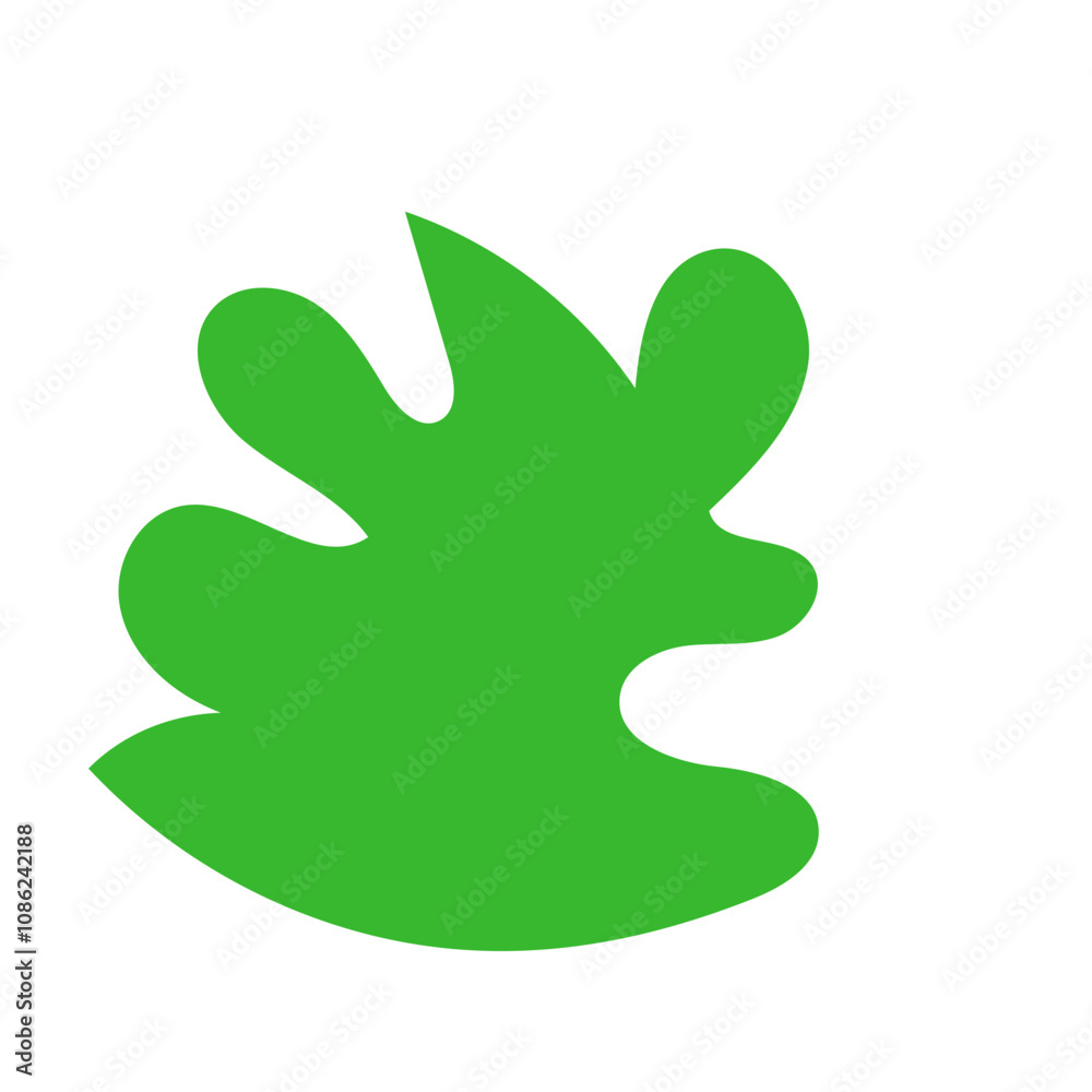 Minimalist green red abstract vector Minimalist green red abstract vector
