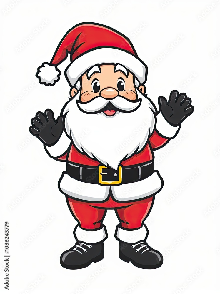 Santa Christmas Funny JPG for Web, Crafts, T-Shirts, Cards Santa Christmas Funny JPG for Web, Crafts, T-Shirts, Cards
