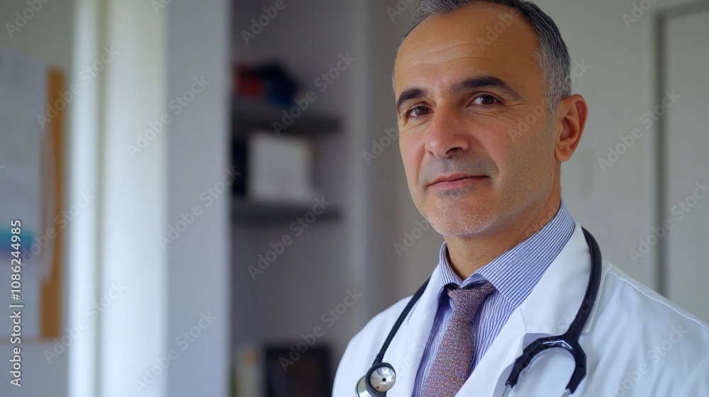 Portrait of a Dedicated Doctor Portrait of a Dedicated Doctor