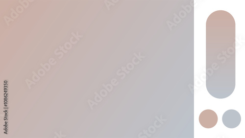 Dusty Rose and Gray gradient background with light blurred pattern. Abstract illustration with gradient blur design. Blurred colored abstract background. Colorful gradient. Vector illustration