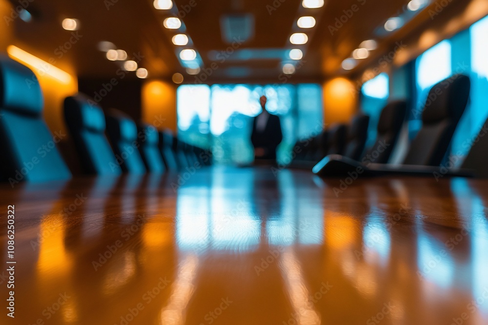 Modern Conference Room with a Professional Atmosphere Modern Conference Room with a Professional Atmosphere