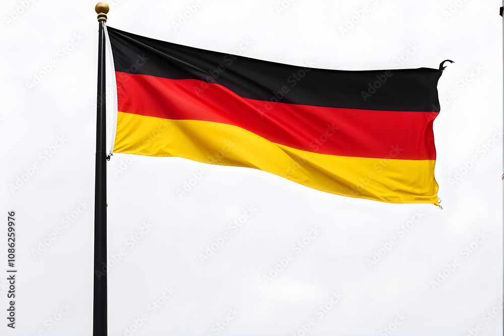 the national flag on a white background the national flag on a white background