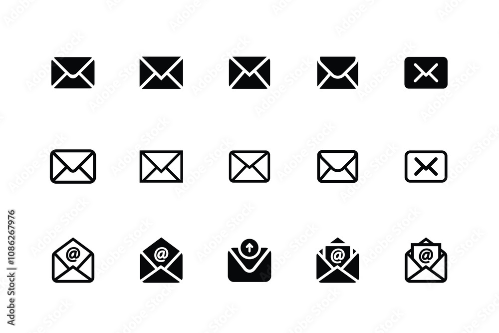 Message mail email sms send receive logo icon design vector Message mail email sms send receive logo icon design vector