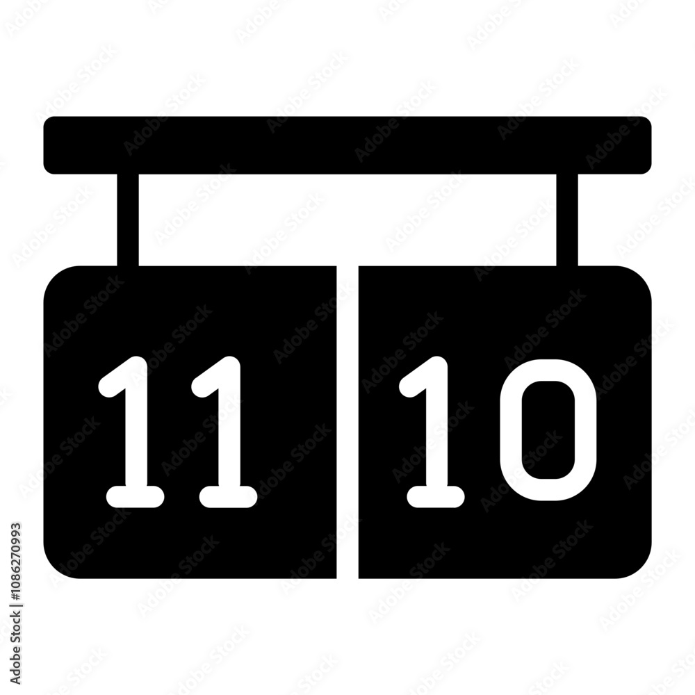 Scores solid icon Scores solid icon