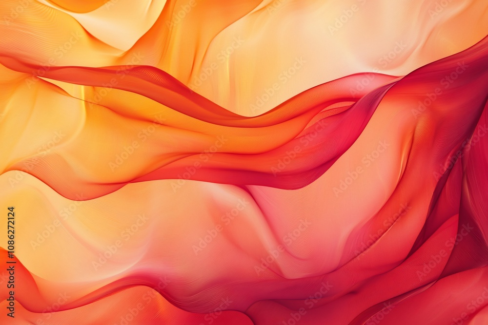 Flowing Waves of Color: A Vibrant Abstract Background Flowing Waves of Color: A Vibrant Abstract Background