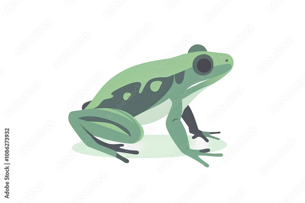 Fototapeta premium green tree frog