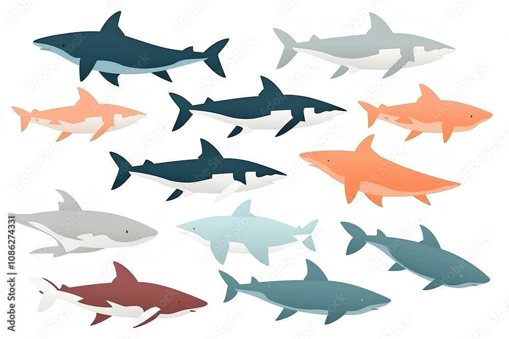 set of fish set of fish