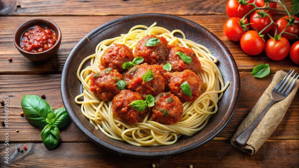 Italian meat balls served with spaghetti marinara sauce , Italian, meat balls, spaghetti, marinara sauce, pasta Italian meat balls served with spaghetti marinara sauce , Italian, meat balls, spaghetti, marinara sauce, pasta