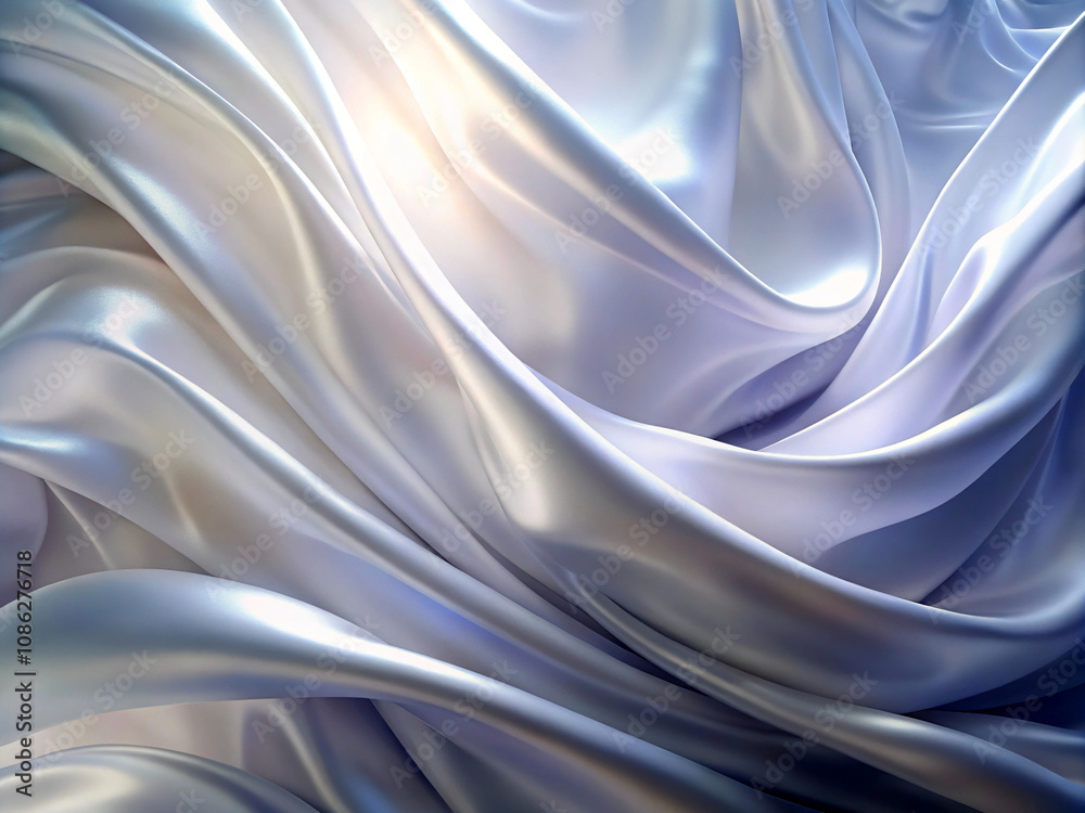 Obraz premium background. texture, silk, wave, satin, fabric, light, design, soft, wallpaper, blue, illustration, cloth, backdrop, pattern, textile, curve, smooth, backgrounds, liquid, motion, water, flowing, mater