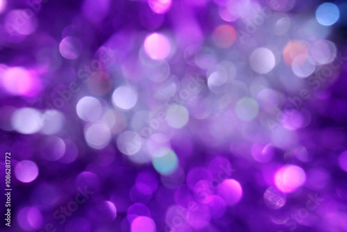 purple bokeh background