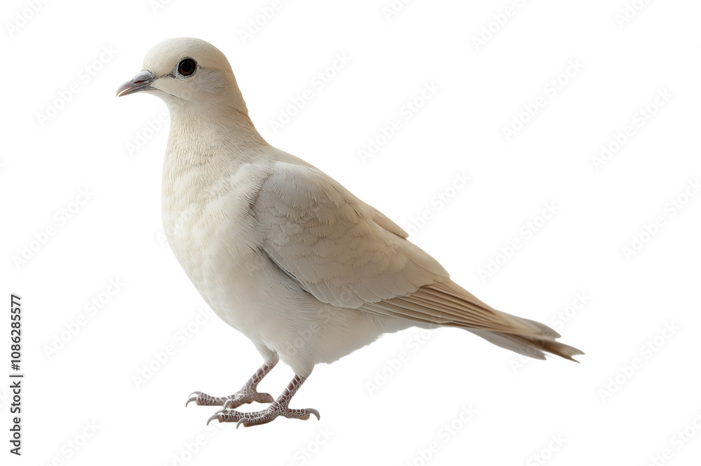 standing dove isolated on white, png standing dove isolated on white, png