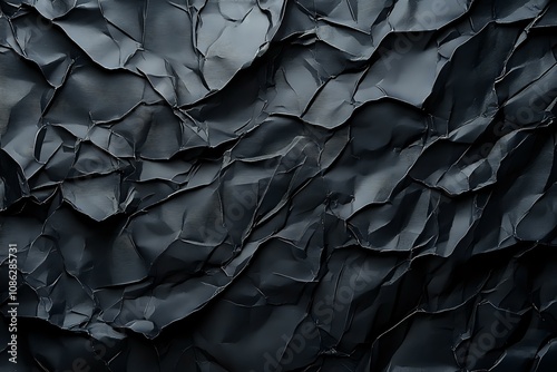 crumpled paper background. Generative AI