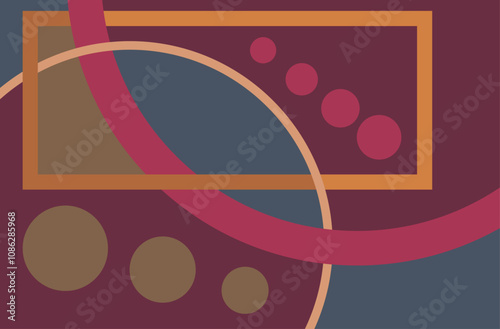 colorful abstract art for wall decoration
