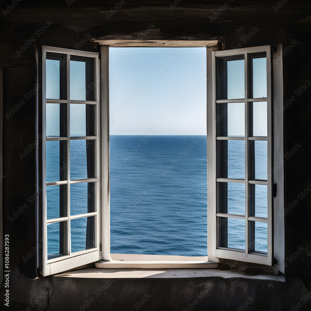 window in the sea window in the sea