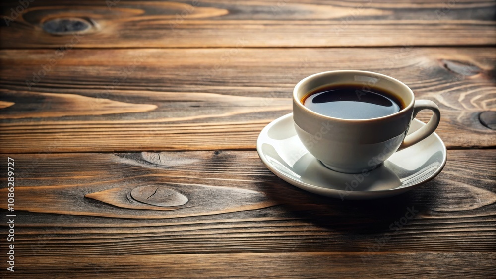 A cup of black coffee sitting on a wooden table , beverage, caffeine, drink, hot, morning, refreshment, aroma A cup of black coffee sitting on a wooden table , beverage, caffeine, drink, hot, morning, refreshment, aroma