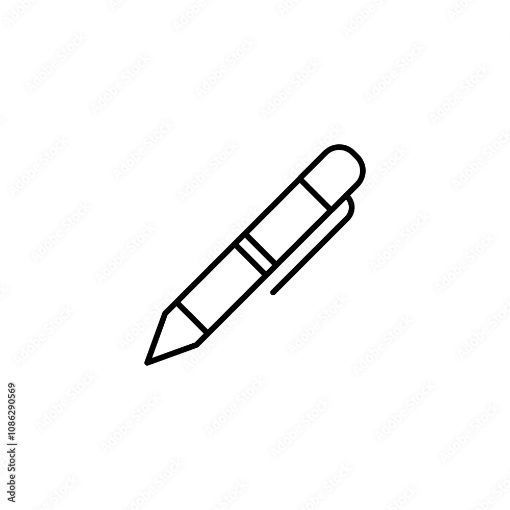 Pen, write icon.vector pen outline illustration for web and app..eps Pen, write icon.vector pen outline illustration for web and app..eps