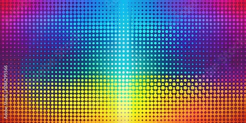 Abstract halftone dot pattern background with colorful pop art design, pop art, abstract, halftone, dots, pattern, background