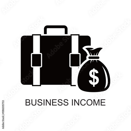 business income icon , investment icon